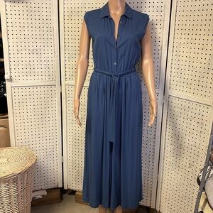 Ann Taylor Navy Jumpsuit